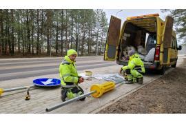 <b>GM. CZERSK. Nowe znaki na odcinku Czersk – Mosna (ZDJĘCIA) </b>