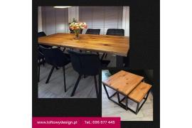 <b>Loftowy Design - Twój unikalny styl w drewnie dębowym i metalu! Ponadczasowe i nowoczesne (OFERTA, ZDJĘCIA)</b>