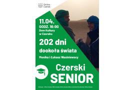 <b>CZERSK. Czerski Senior – Spotkanie z Moniką i Łukaszem Wasiniewskimi (ZAPROSZENIE)</b>