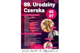 <b>99. URODZINY CZERSKA. ZAPRASZAMY! (PROGRAM)</b>