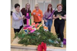 <b>GM. CZERSK. Sołectwo Rytel: Razem stworzyliśmy coś naprawdę wyjątkowego! Powstały przepiękne, różnorodne palmy (ZDJĘCIA)</b>