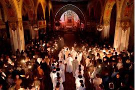 <b>CZERSK. Liturgia Wigilii Paschalnej (ZDJĘCIA) </b>