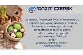 <b> ŻYCZENIA WIELKANOCNE od OAZY-CZERSK</b>