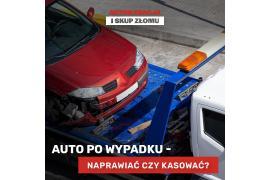 <b> AUTOKASACJA i SKUP ZŁOMU ŁĄG. Miałeś stłuczkę i zastanawiasz się co dalej? </b>