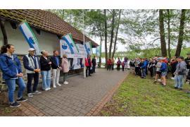 <b>GM. CZERSK. 37 sportowców  z 6 klubów - XXVI Regaty o Puchar Burmistrza Czerska - VI Memoriał Sławka Sikory - rozpoczęcie (Ostrowite) - ZDJĘCIA, WIDEO</b>