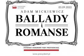 <b>GM. CZERSK. Wyniki QUIZU Adam Mickiewicz `Ballady i romanse` NARODOWE CZYTANIE</b>
