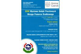 <b> CZERSK. WYSTAWA GOŁĘBI POCZTOWYCH - OKRĘG POMORZA ŚRODKOWEGO. ZAPROSZENIE</b>