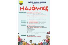 <b> GM. KARSIN. Majówka w gminie Karsin - wójt zaprasza! (PROGRAM) </b>