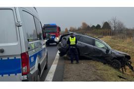 <b>Dachowanie na obwodnicy Chojnic. (ZDJĘCIE)</b>