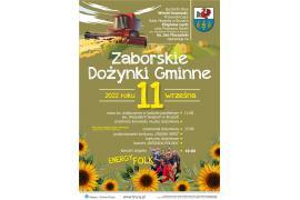 <b> POW. CHOJNICKI. Zaborskie Dożynki Gminne (PROGRAM) </b>