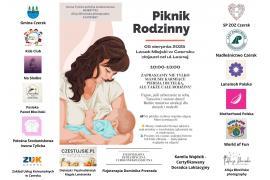 <b>CZERSK - LASEK MIEJSKI. PIKNIK RODZINNY promujący karmienie piersią. ZAPROSZENIE (PROGRAM)</b>