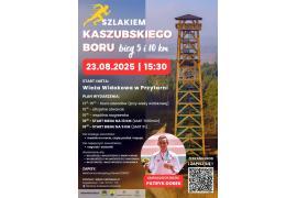 <b>GM. KARSIN. Szlakiem Kaszubskiego Boru – bieg na 5 i 10 km. Ambasador biegu Patryk Dobek (ZAPISY)</b>