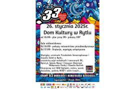 <b>GM. CZERSK. 33. FINAŁ WOŚP W RYTLU - PROGRAM</b>