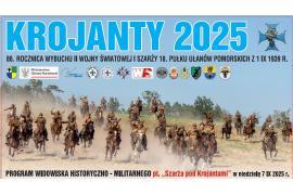 <b>ZAPRASZAMY DO KROJANT 7 WRZEŚNIA 2025. SZARŻA oraz CZĘŚĆ PATRIOTYCZNO-RELIGIJNA (PROGRAM)</b>