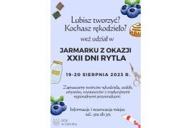 <b> Jarmark z okazji XXII Dnia Rytla - zaproszenie </b>