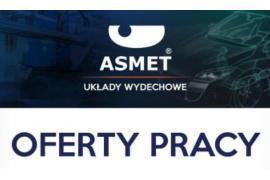 <b>OFERTA PRACY <br>ASMET SP. Z O.O. <br>PRACOWNIK SPRZĄTAJĄCY</b>