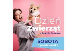 <b> Galeria Brama Pomorza<br>Już w sobotę 8 października będziemy obchodzić w naszej Galerii Dzień Zwierząt!</b>