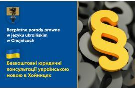 <b>Bezpłatne porady prawne w języku ukraińskim w Chojnicach</b>