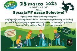 <b>RYTEL. SprzątaMY nasze Sołectwo. ZAPROSZENIE</b>