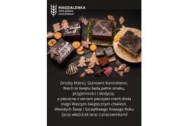 <b> ŻYCZENIA ŚWIĄTECZNE od PIEKARNI-CUKIERNI MAGDALENKA </b>