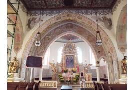 <b>CZERSK. Zakończona konserwacja i renowacja kolejnego etapu ścian wnętrza czerskiego kościoła (ZDJĘCIA)</b>