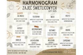 <b>GM. CZERSK. Harmonogram warsztatów świetlicowych GCK w Czersku. Zaproszenie</b>