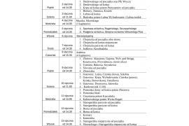 <b>CZERSK. Harmonogram wizyt duszpasterskich w naszej parafii</b>