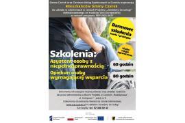 <b>GM. CZERSK. DARMOWE SZKOLENIA (teoria i praktyka). Asystent osoby z niepełnosprawnością. Opiekun osoby wymagającej wsparcia</b>