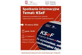 <b>CZERSK. Spotkanie informacyjne o KSeF. Zapraszamy! Spotkanie poprowadzą pracownicy Urzędu Skarbowego – WTOREK godz. 10.00</b>