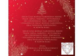 <b>ŻYCZENIA ŚWIĄTECZNE od SP ZOZ w Czersku</b>