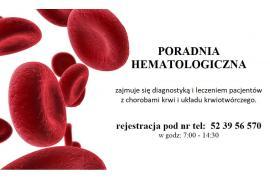 <b>PORADNIA HEMATOLOGICZNA w chojnickim szpitalu</b>